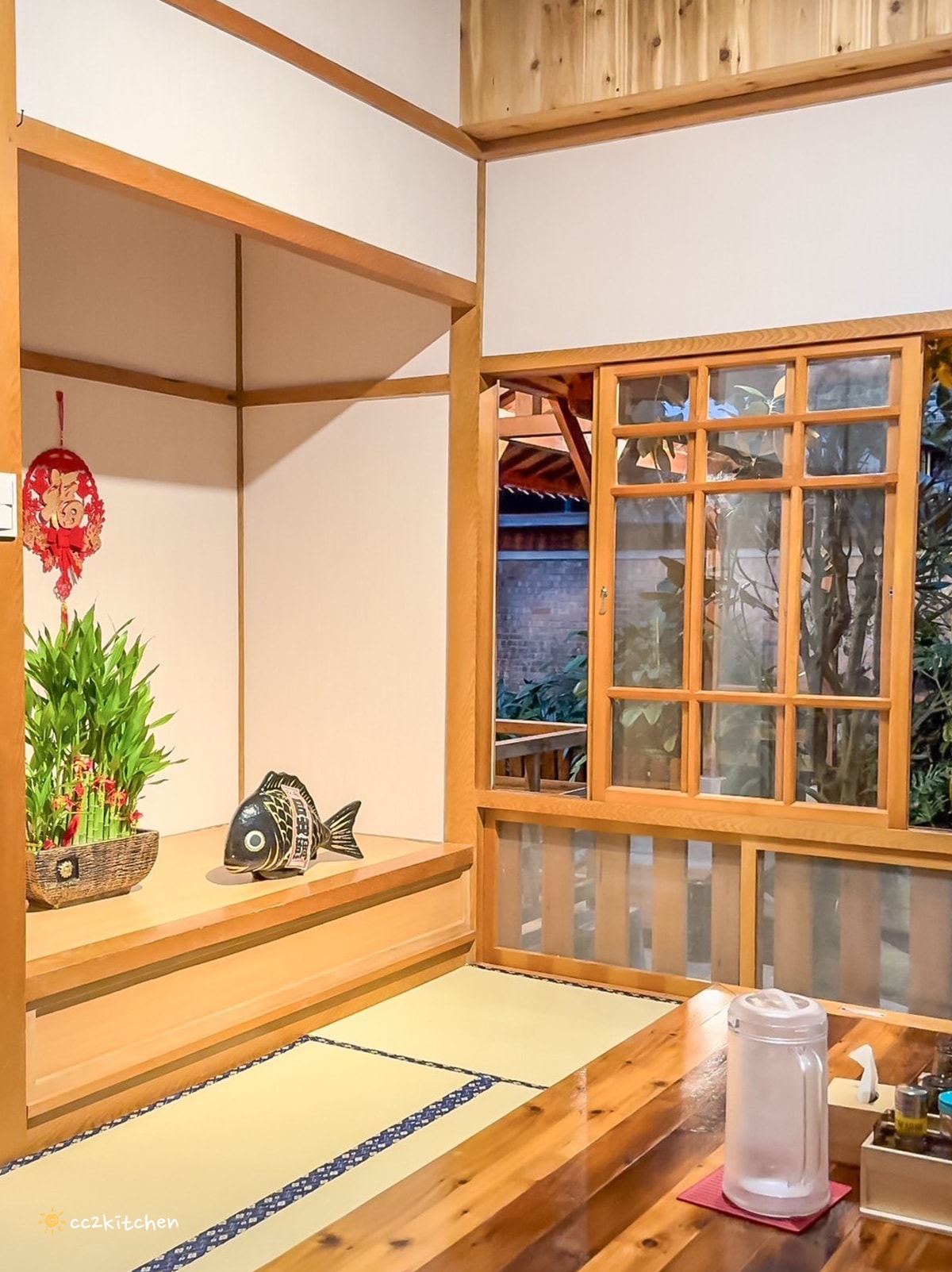 一秒回到日治時期！花蓮拉麵「山嵐拉麵安通溫泉店」，深山裡的日式拉麵店～泡完溫泉在和室榻榻米包廂裡吃拉麵，超享受！