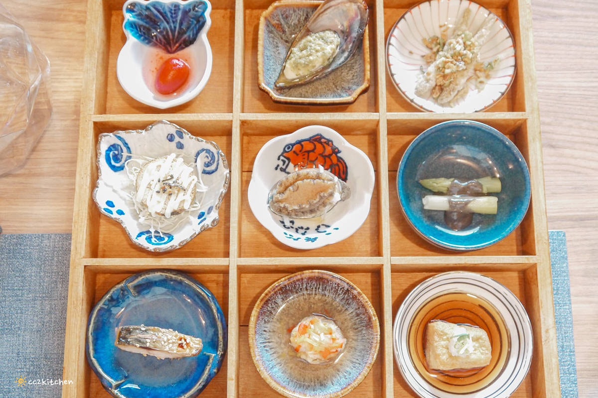 台東平價無菜單料理「長光食作」，海味九宮格吸睛又有創意！預約制單人套餐千元有找～台式料理結合西式手法，道道好吃不踩雷。
