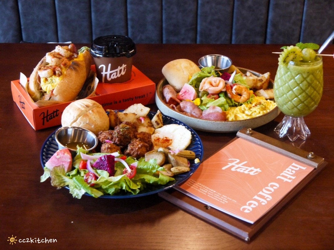 豪宅裡的質感咖啡廳！「海特咖啡館Hatt Coffee」2.0結合早午餐與民宿「廷海特潮流民宿」，外觀氣派、內裝富有高級感，台東市區早午餐推薦。