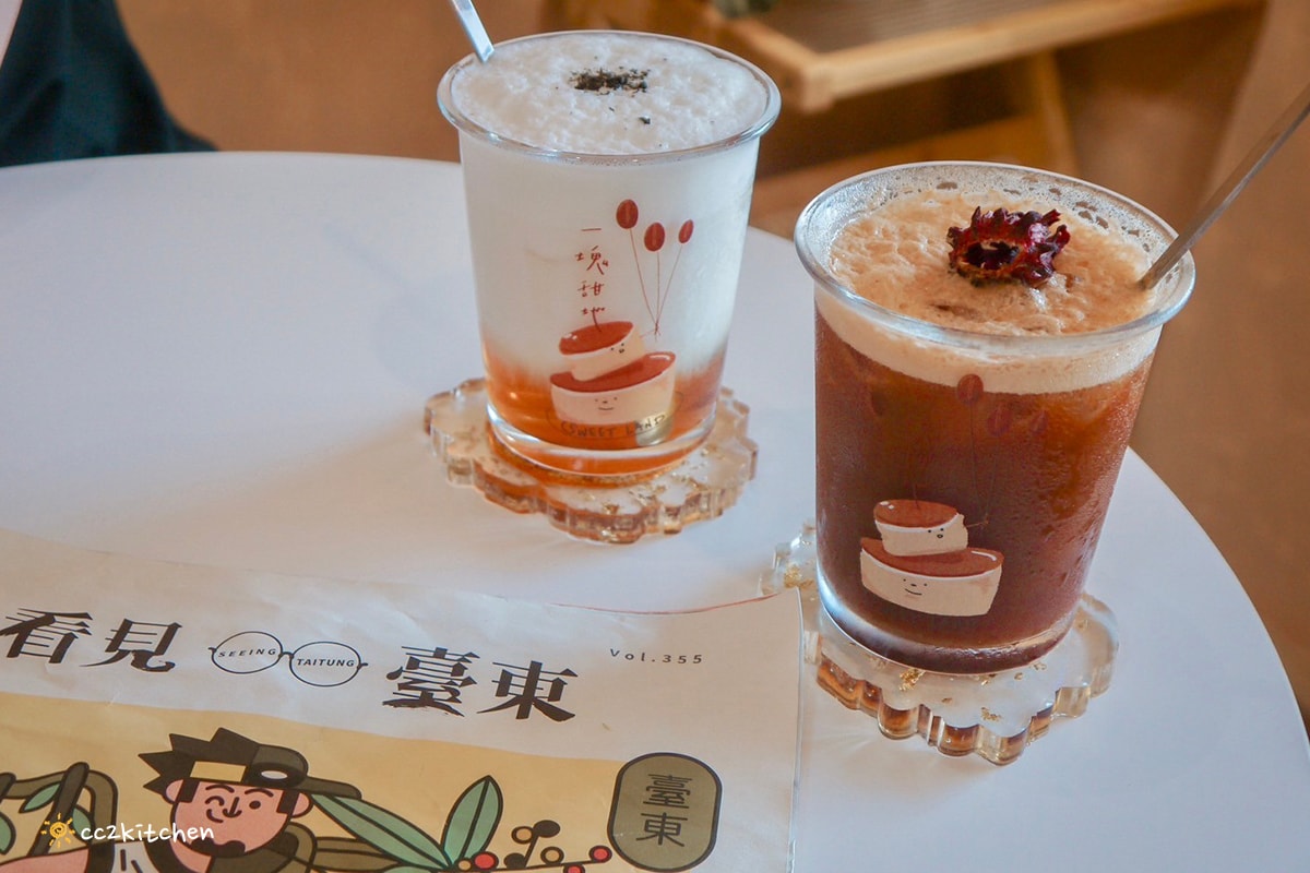 台東叢林風網美咖啡店！「一塊甜地」植物系、文青裝潢，造型LOGO舒芙蕾可愛吸睛又美味～