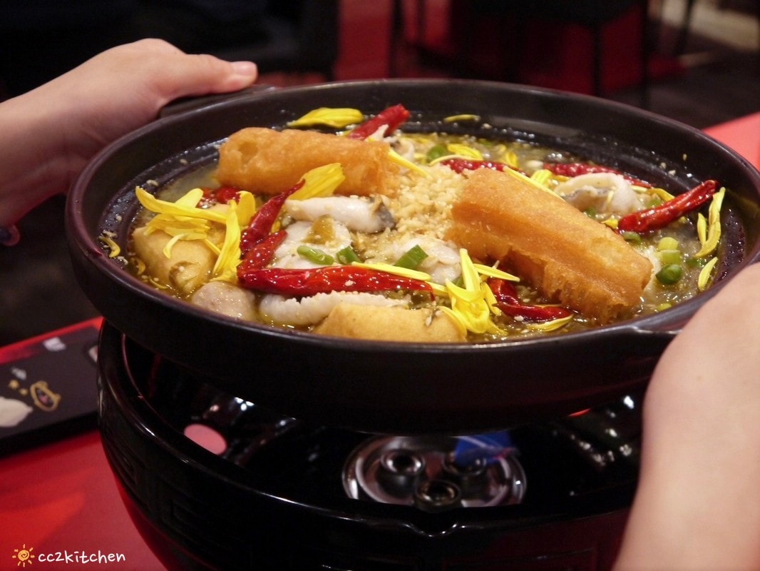 比臉盆還大的酸菜魚！「錄鼎記酸菜魚鍋台東店」台東首間酸菜魚火鍋～8/15新開幕，限定時段用餐鍋物9折！