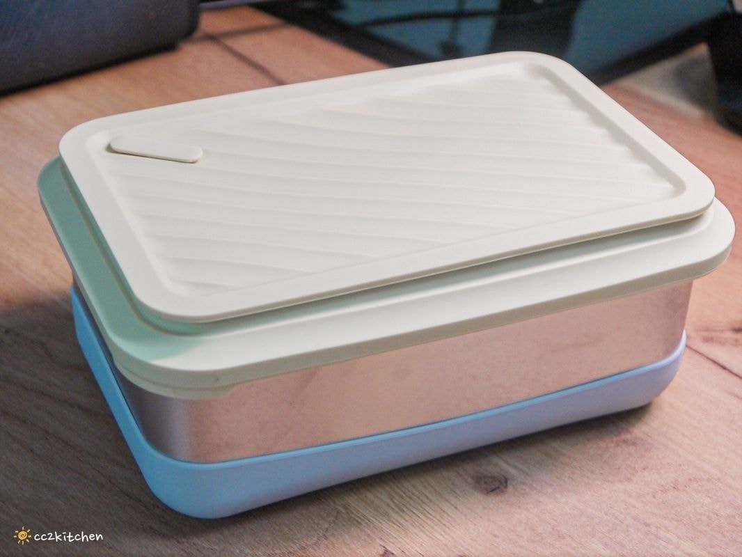 【團購好物開箱】LiFE RiCH富川創造 𝘿𝙤𝙪𝙗𝙡𝙚 𝘽𝙤𝙭可微波不鏽鋼便當盒，一盒多用可蒸、煮、煎、炸、烤～自煮神器、自帶料理的好夥伴！