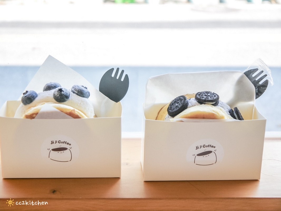 花蓮網美咖啡廳「Jiji Coffee 吉吉咖啡」，位於新城老街上、佳興檸檬汁旁～北海道生乳舒芙蕾專賣店、易開罐式咖啡飲品超吸睛！可外帶也可內用。