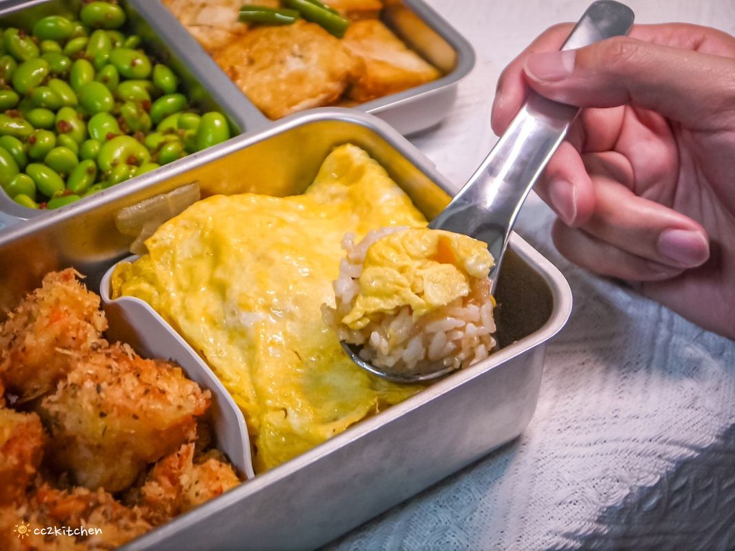 【團購好物開箱】LiFE RiCH富川創造 𝘿𝙤𝙪𝙗𝙡𝙚 𝘽𝙤𝙭可微波不鏽鋼便當盒，一盒多用可蒸、煮、煎、炸、烤～自煮神器、自帶料理的好夥伴！