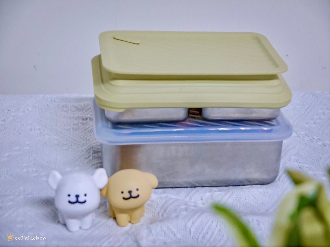 【團購好物開箱】LiFE RiCH富川創造 𝘿𝙤𝙪𝙗𝙡𝙚 𝘽𝙤𝙭可微波不鏽鋼便當盒，一盒多用可蒸、煮、煎、炸、烤～自煮神器、自帶料理的好夥伴！