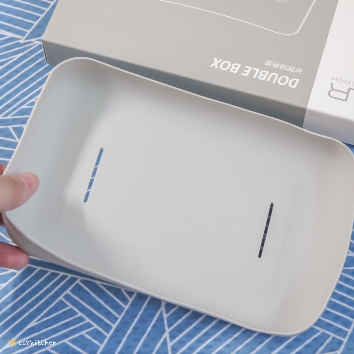 【團購好物開箱】LiFE RiCH富川創造 𝘿𝙤𝙪𝙗𝙡𝙚 𝘽𝙤𝙭可微波不鏽鋼便當盒，一盒多用可蒸、煮、煎、炸、烤～自煮神器、自帶料理的好夥伴！