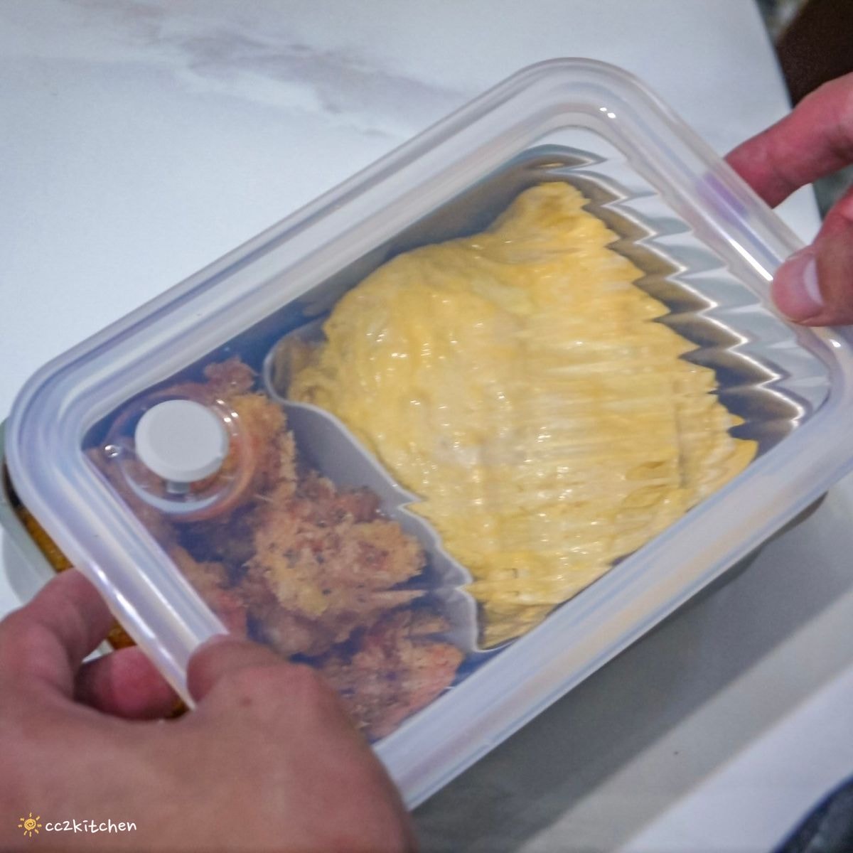 【團購好物開箱】LiFE RiCH富川創造 𝘿𝙤𝙪𝙗𝙡𝙚 𝘽𝙤𝙭可微波不鏽鋼便當盒，一盒多用可蒸、煮、煎、炸、烤～自煮神器、自帶料理的好夥伴！