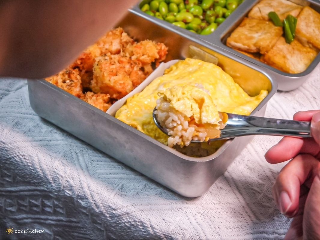 【團購好物開箱】LiFE RiCH富川創造 𝘿𝙤𝙪𝙗𝙡𝙚 𝘽𝙤𝙭可微波不鏽鋼便當盒，一盒多用可蒸、煮、煎、炸、烤～自煮神器、自帶料理的好夥伴！