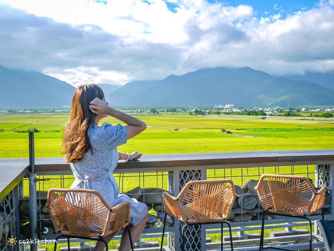 池上最新景觀咖啡「春田喜樂Spring Field Joy」伯朗大道旁一間可以欣賞黃金稻浪的咖啡廳~在解憂咖啡店裡喝咖啡配美景,感受宛如天堂般夢幻的稻海! - 第30張圖