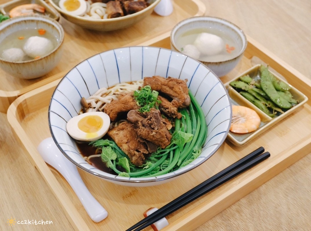 花蓮美食「安口食堂」開新分店!「安口食堂城中店」2.0隱藏在名產街上,主打眷村古早味麵食~三種主食搭配不同麵體,擁有家常美味的精緻乾拌麵! - 第32張圖