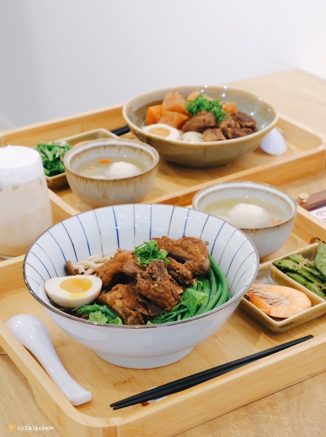 花蓮美食「安口食堂」開新分店!「安口食堂城中店」2.0隱藏在名產街上,主打眷村古早味麵食~三種主食搭配不同麵體,擁有家常美味的精緻乾拌麵! - 第31張圖