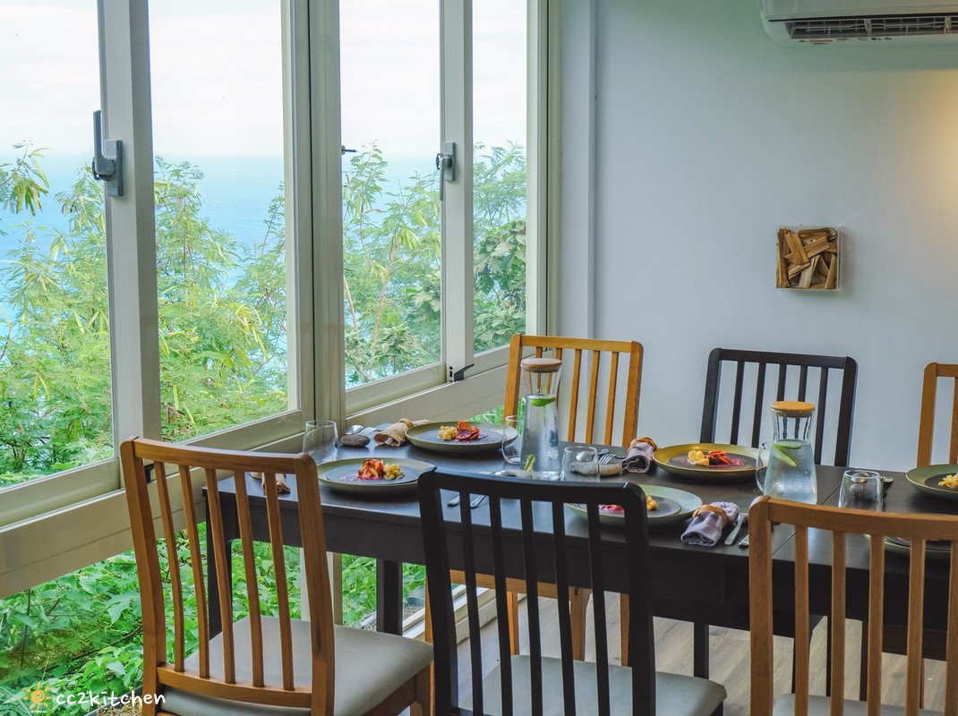 台東多良秘境海景餐廳推薦!「芙瀨實驗廚房」一週只營業兩天的預約制無菜單料理,融合在地山海食材,享受海天一線無敵景觀,約會、聚餐、放鬆療癒的台東景觀餐廳。 - 第18張圖
