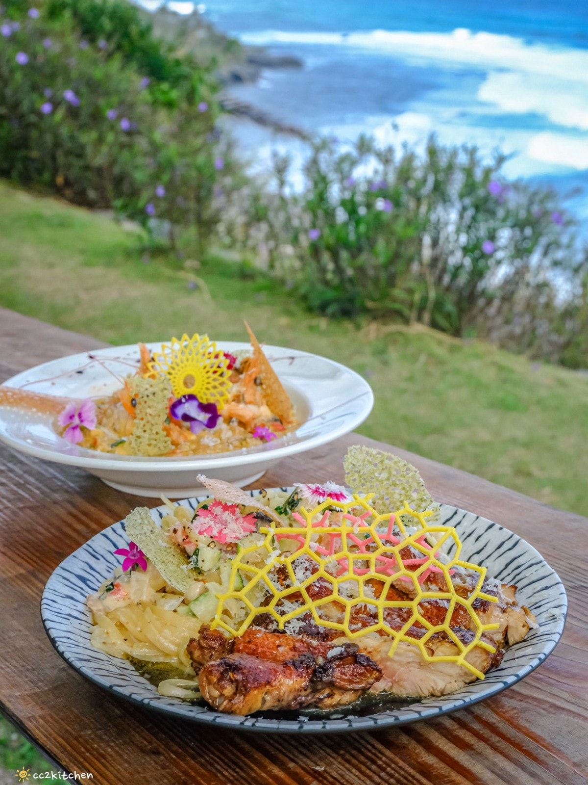 台東成功八邊「里漾餐廳 Lyang」，藏在海岸公路上的海景秘境小餐館！海景第一排，邊吃飯邊看海～義法料理結合在地食材！成功私房口袋名單推薦。