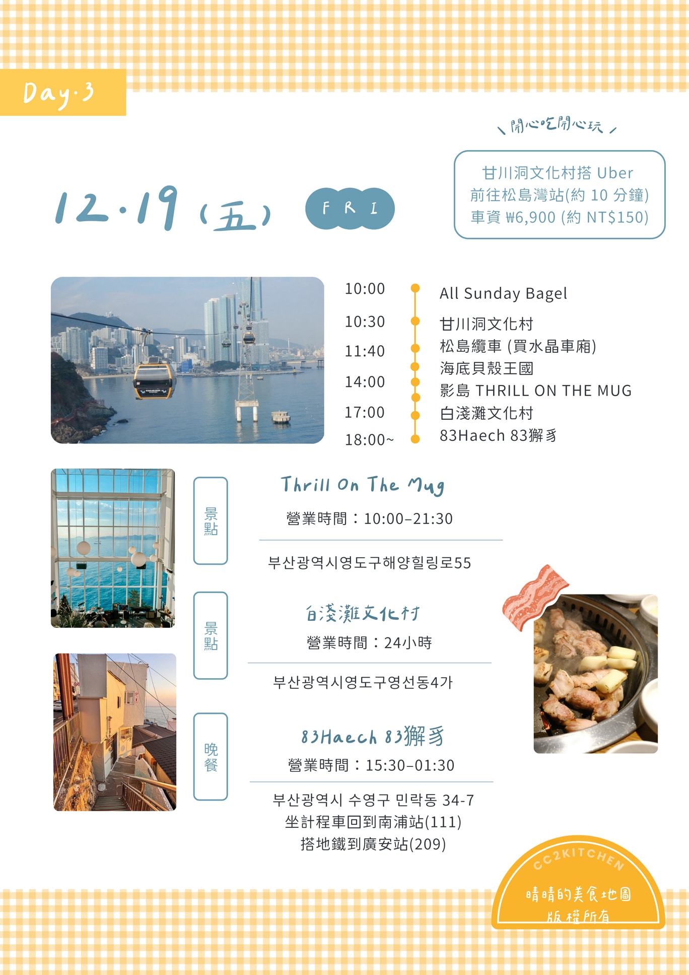 【2026韓國釜山自由行攻略】六天五夜兩萬有找玩釜山！海景美食咖啡廳、必去打卡景點、廣安里海景住宿，超簡單交通指南一次看～