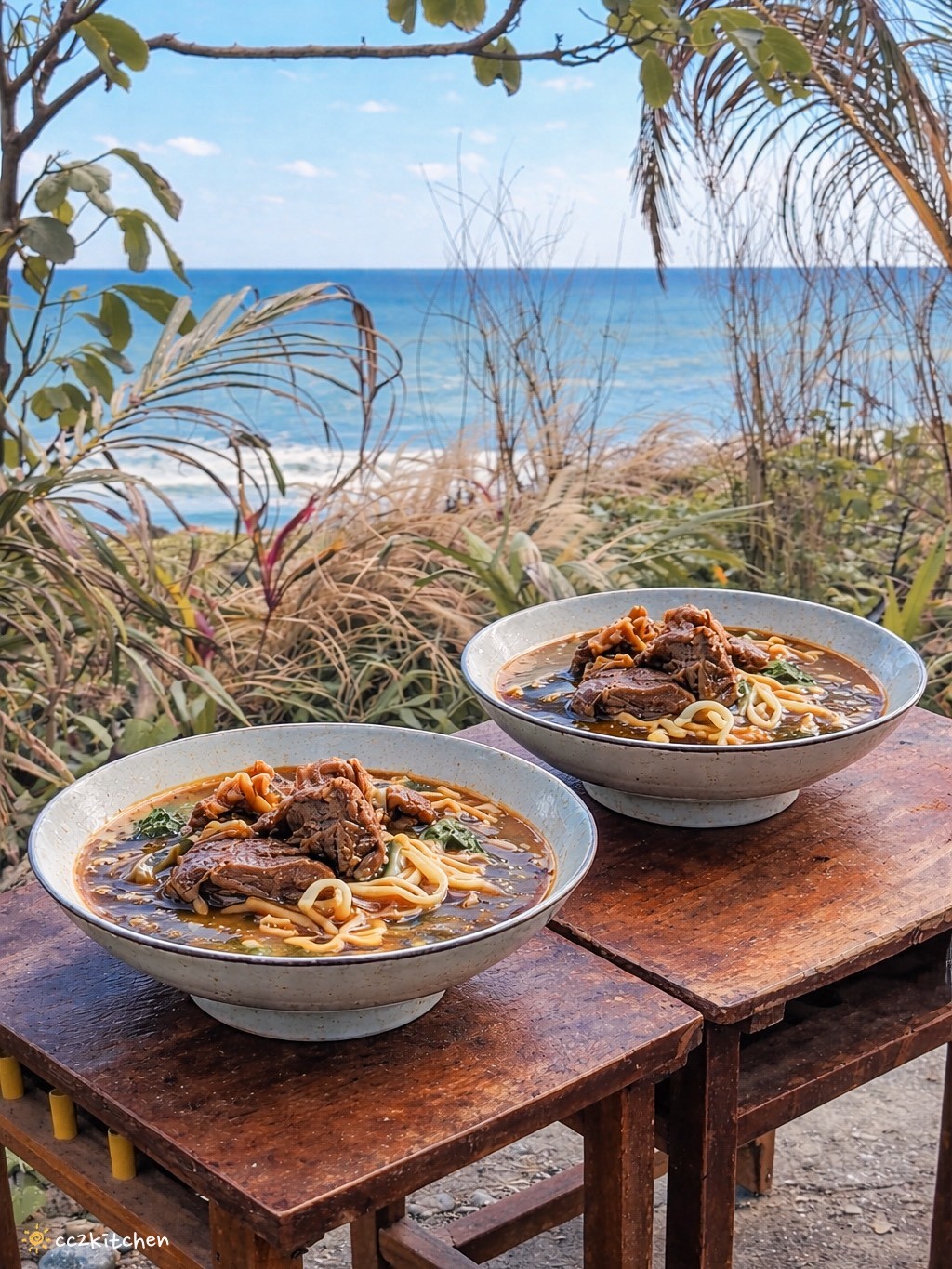 台東成功美食推薦「新海灣牛肉麵-手工蔥花餅」,台11線海景牛肉麵隱藏版小店,半筋半肉紅燒牛肉麵配海景超療癒~ - 第21張圖 台東成功美食推薦「新海灣牛肉麵-手工蔥花餅」,台11線海景牛肉麵隱藏版小店,半筋半肉紅燒牛肉麵配海景超療癒~