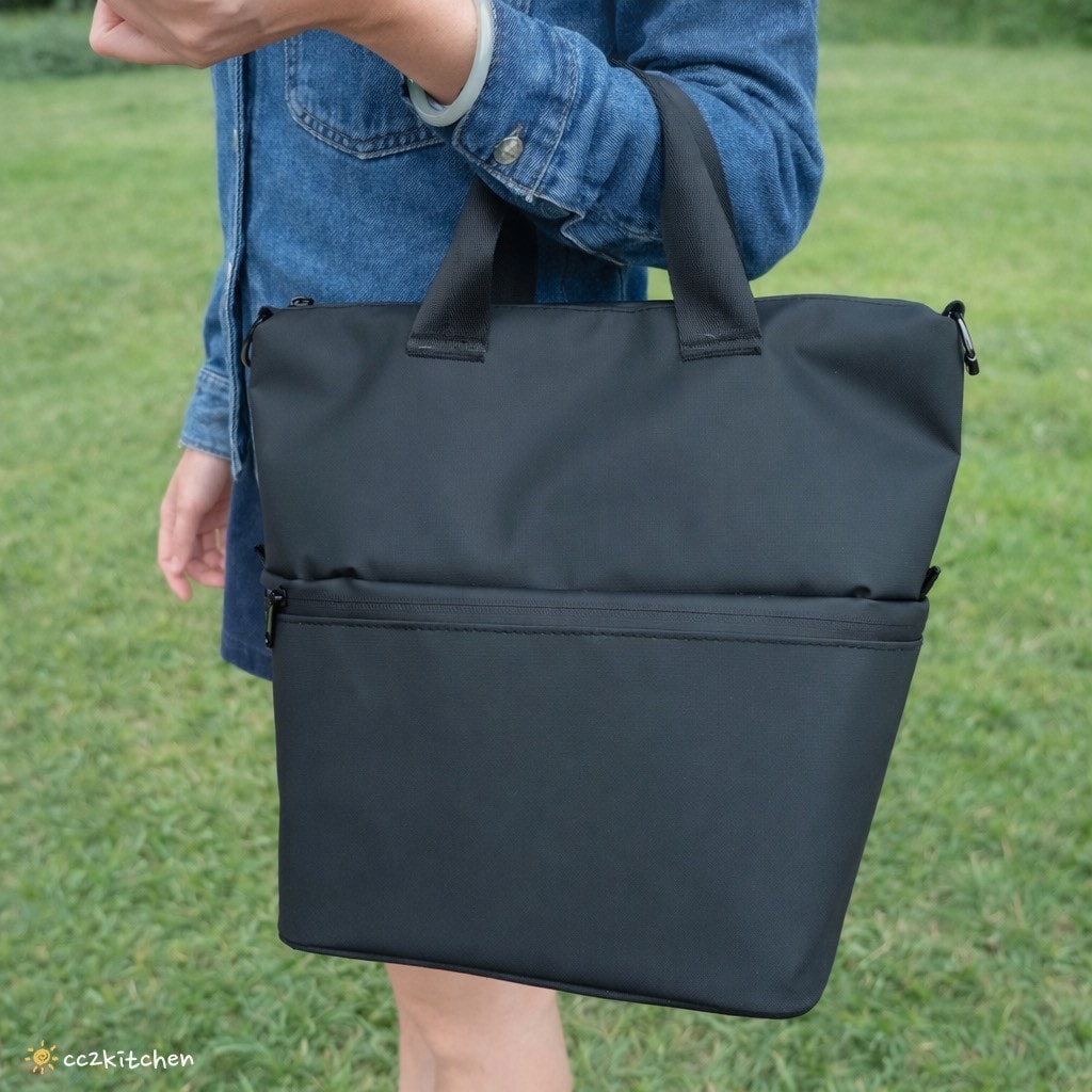 【上班族必備好物推薦】LiFE RiCH 富川創造「Loft Tote 城市隨行包」開箱！上班通勤、日常外出一包搞定～分層收納、防水保溫、帶便當不混味！