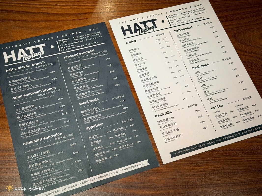 台東早午餐新選擇「海特興市hatt fuxing」海特咖啡2號店開箱！中央市場旁，摩登復古風格咖啡廳，台東聚餐新熱點。