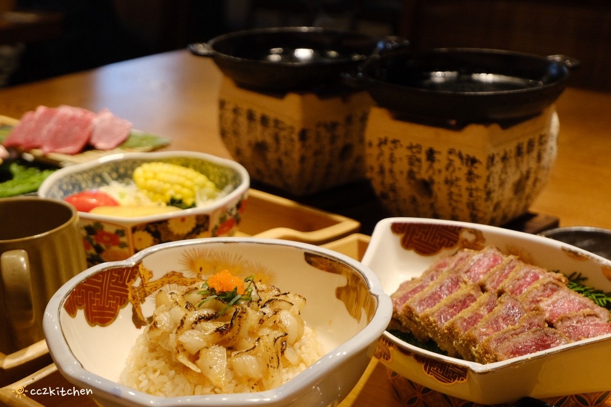台南必吃日式炸牛排「萩椛牛かつ專門店」安平新店開幕！高雄人氣炸牛排進軍台南，個人烤爐、雙拼定食、酥炸霜降牛推薦～