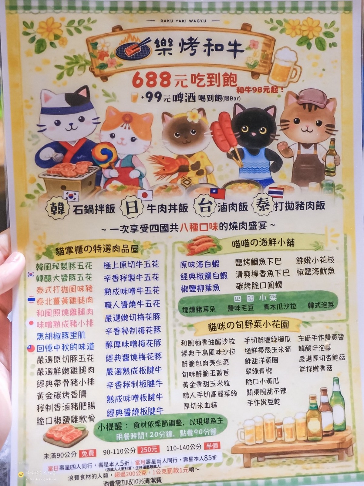 台東火烤兩吃新選擇！「樂烤和牛」688元燒肉吃到飽，超過50種品項無限供應，四國特色燒肉一次滿足～