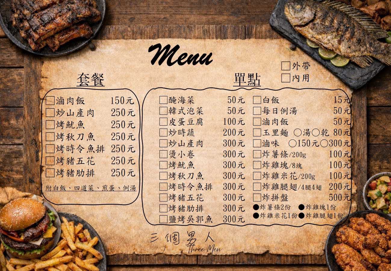 台東長濱美食推薦！「三個男人」部落風味簡餐，來長濱別只吃無菜單料理～返鄉青年結合部落媽媽手藝打造的美味食堂。
